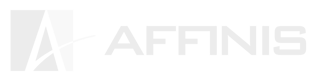 Affinis logo white